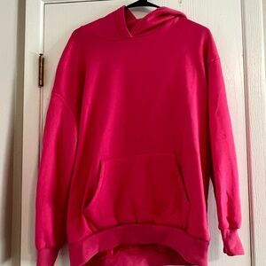 SHEIN Pink Sweatshirt Hoodie Classic Pullover